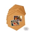thumbnail image 4 of OULII 8Pack Pin Board Cork Board Brown Wood for Organized Wall Space, 4 of 8