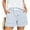 #02 Blue 【Mix, Match & Rotate: Stock Up on Daily Colors】, variant on Women's Solid Striped Drawstring Elastic Waist Wide Leg Pants with Pockets, Multi-Pocket Cargo Style, Casual Lounge Beach Travel Pants, Plus Size Trousers | VerBelle,Black L