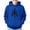 Blue, variant on Little Boys Halloween Hoodies Skeleton Print Pullover Sweat Long Sleeve Outfit Kids Summer Casual Tops Size 6-7T