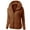 Brown coat for women, variant on Usmixi 2023 Sherpa Coat for Women Plush Coat for Women Open Front Zip Lamb Fleece Hooded Sweatshirt Coat Casual Solid Long Sleeve Fuzzy Furry Outwear with Pocket Winter Sherpa Coat