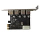 thumbnail image 1 of Adaptador PCI-E a USB 4 puertos Tarjeta de expansión de concentrador PCI-E a USB 3.0 con controlador de CD Accesorio para computadora Yuarrent EL001395-00B, 1 of 1