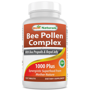 BEST NATURALS Bee Pollen Complex 1000 mg 120 TAB
