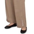 thumbnail image 4 of Alfred Dunner Womens Plus-Size Relaxed Button Detail Ankle Pant, 4 of 4