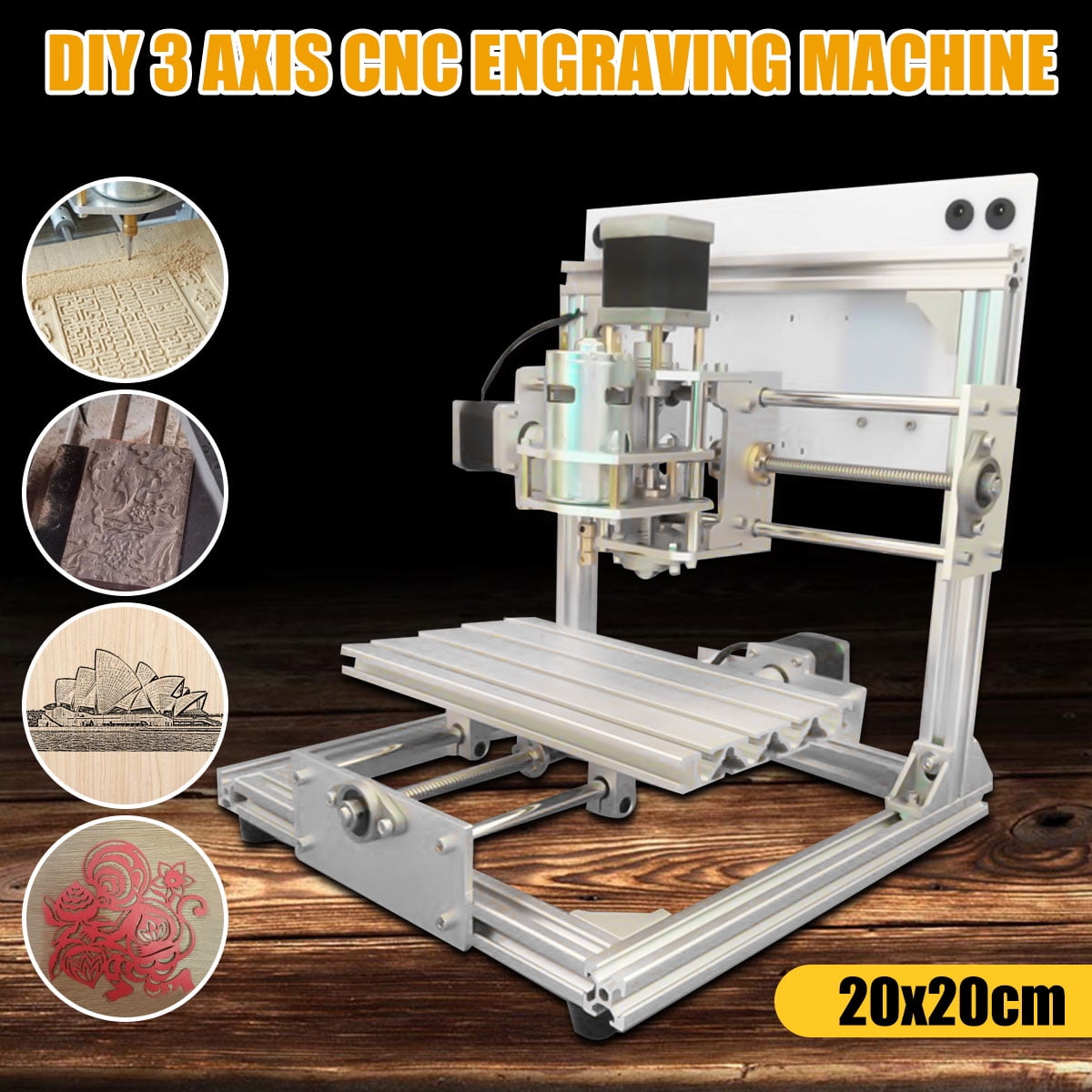 Diy Mini 3 Axis Cnc Router Engraver Carving Engraving Machine For Diy Mini 3 Axis Cnc Router Engraver Carving Engraving Machine For Pcb Pvc Wood Com