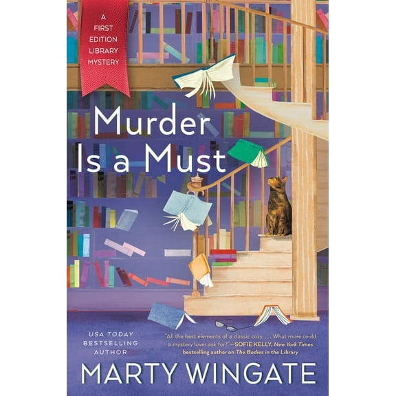 First Edition Library Mystery: Murder Is a Must (Hardcover)