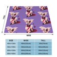 Hazbin Hotel Super Soft Flannel Fleece Blankets, For Toddlers, Boys And