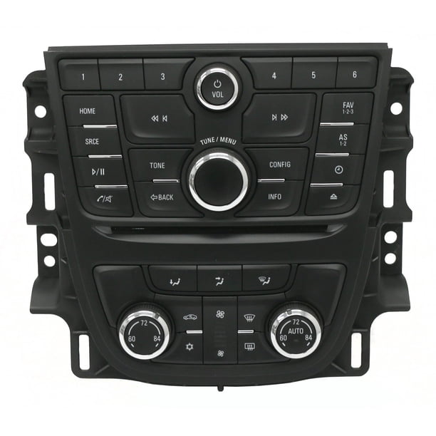 2012 2016 Buick Verano Oem Radio And Climate Ac Heat Control Panel Part 22944943 Refurbished Walmart Com Walmart Com
