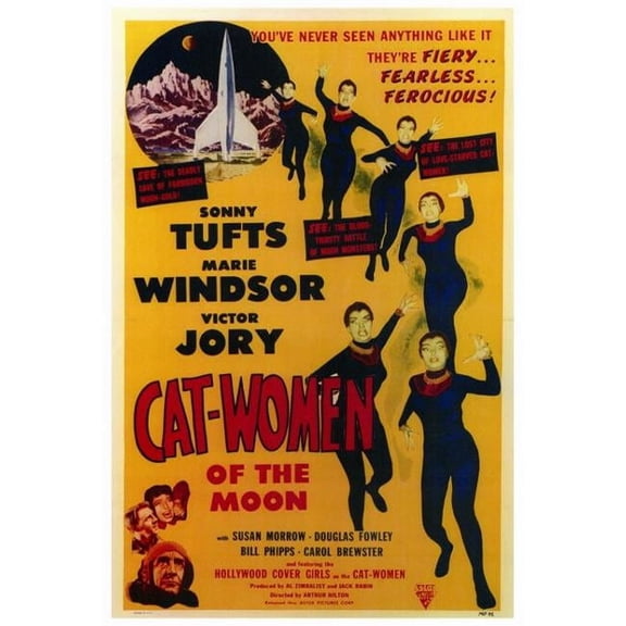 Posterazzi MOVCF0172 Cat Women of the Moon Movie Poster - 27 x 40 in.