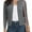 Charcoal Heather, variant on Women's Crew Neck Button Down Long Sleeve Cardigan for Women Classic Soft Ladies Cardigan Sweater Coat