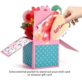 thumbnail image 2 of SwiftPulse 3D Flower Pop Up Mothers Day Card with Envelope and Notecard, Mothers Day Gift for Her, Wife, Mom, Stepmom, Mother-in-law, Grandma, Sister, Aunt, Daughter, 2 of 15