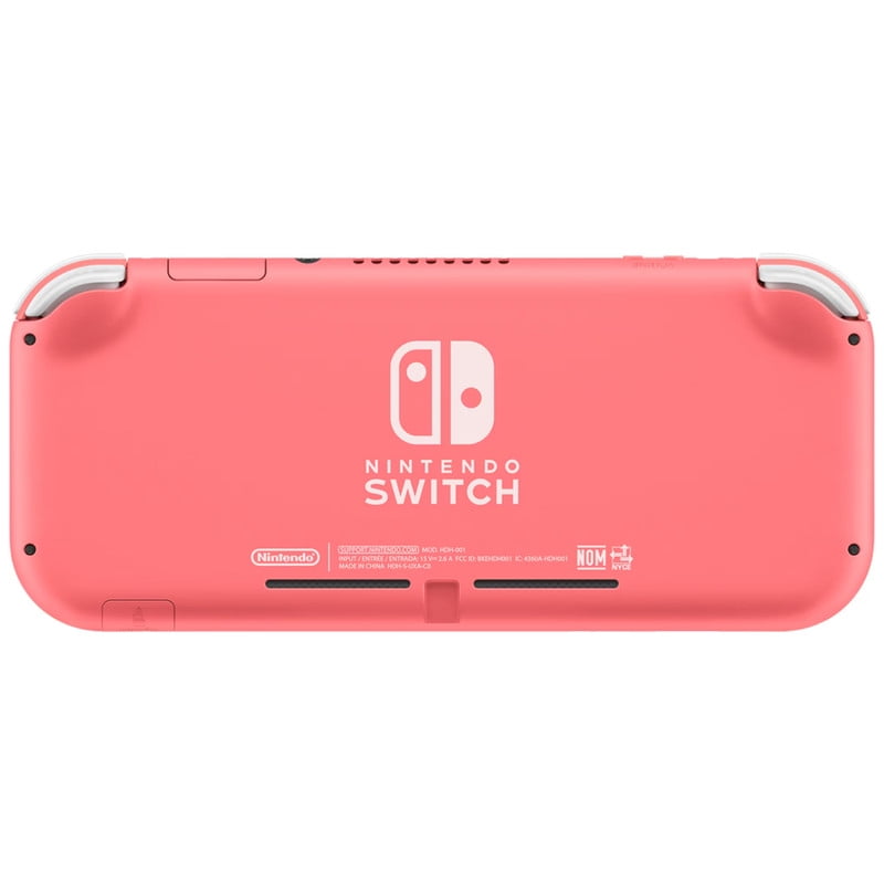 Restored Nintendo Switch Lite Game Console with Retrofam Carry Case International Version, Coral (Refurbished)