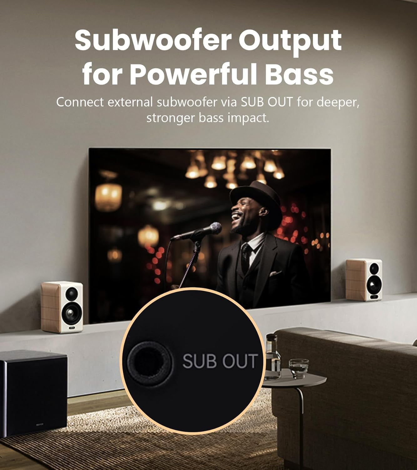 Edifier Active Bookshelf Speakers, 2.0 Computer Hi-Fi Speaker System, 88W RMS Hi-Res Audio with LDAC Bluetooth USB-C Optical Coaxial RCA Input Subwoofer Output for Record Player TV, Pair - White