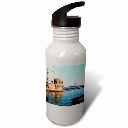 

Row boat Buyuk Mecidiye Camii Ortakoy Istanbul Turkey-AS37 AKA1542 - Ali Kabas 21 oz Sports Water Bottle wb-70717-1