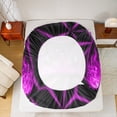 thumbnail image 5 of Manfei Black Game Console Twin Sheet Sets, Gamer Fitted Sheet, Purple Black Flat Sheet, 3-Piece Breathable, 5 of 7