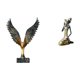 thumbnail image 1 of Elegante escultura tribal de resina de dama , adorno decorativo Feng Shui, pieza de arte hecha a mano para mesa de estudio, coleccionable, multiu, 1 of 8