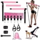 thumbnail image 1 of Kit de Barra de Pilates Portátil,16 en 1 Juego de Bandas de Resistencia para Ejercicio Ajustable,Barra de Resistencia con 6 Bandas Elásticas Pesadas,Palo de Pilates de Estiramiento, 1 of 7