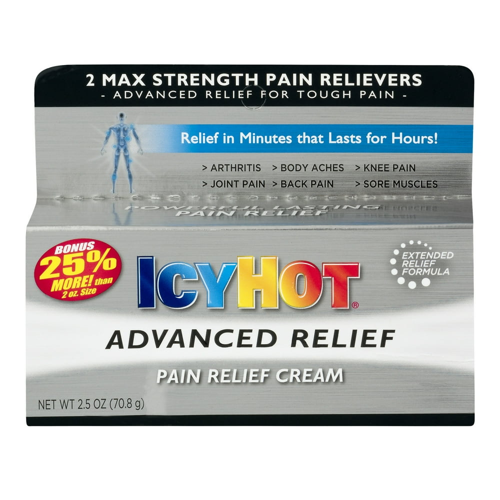 Icy Hot Pain Relief Cream, 2.5 OZ