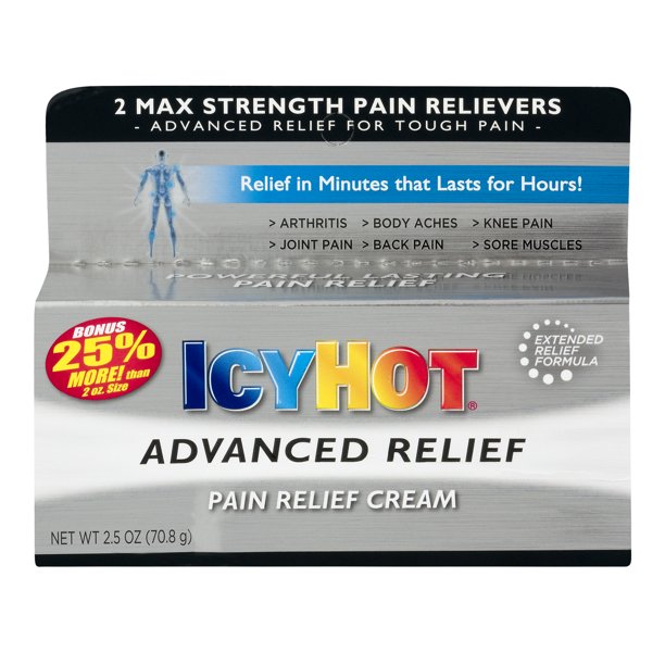 Icy Hot Pain Relief Cream, 2.5 OZ