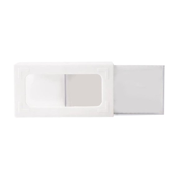 Wall Mounted Storage Drawer Box Plastic Clear Adhesive Organizer Small Item Holder for Home Office Bathroom Decor
