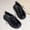 Black, variant on FSYBOA Girls Dress Shoes Size 1(Big Kids), Non Slip Lace-up Strap Platform Sole Fashion Kids Flat Shoes Black