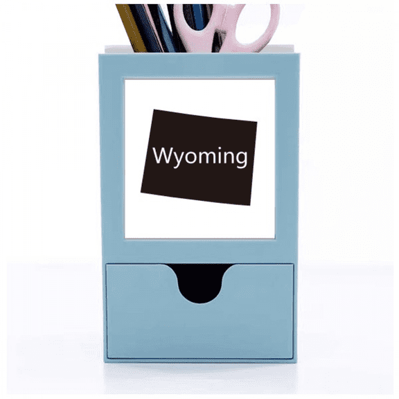 Wyong The United States Of America Desk Supplies Organizer Pen Holder Card