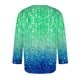 thumbnail image 5 of Men'S Round Neck Three-Quarters Sleeve Top Casual Fashion T-Shirt 3XL, 5 of 5