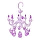 thumbnail image 2 of Tendedero colgante con forma de candelabro con 8 pinzas para secar ropa interior y calcetines. Púrpura, 2 of 9