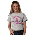 thumbnail image 5 of Cupcakes Good Idea Food Sweet Dessert Women's Graphic T Shirt Tees Brisco Brands X, 5 of 5