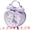 Purple, variant on Unique Bargains Heart-Shaped Alarm Clock White 3.3"L x 2.2"W x 5.1"H