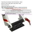 thumbnail image 4 of Support de Fourche pour Vélo Blocs de Camion Support de Toit de Voiture de Vélo Accessoires de Support de Fourche Rouge, 1 * Support de Fourche de Vélo, Rouge, 4 of 8