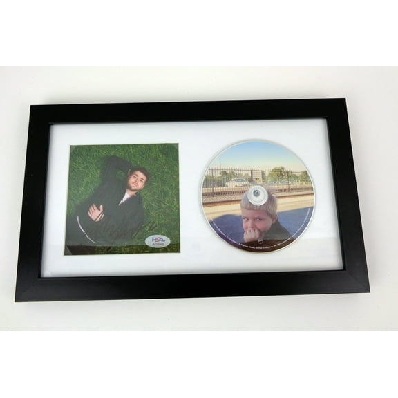 Alex Warren Ordinary Signed Autograph You'll Be Alright Kid CD Framed PSA/DNA COA A