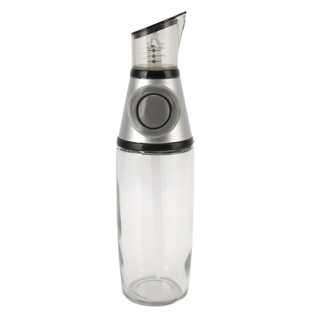 Vinagrera de vinagre, dispensador de aceite de 500 ml, contenedor de aceite con fugas, botella de aceite cuantitativa creada magistralmente