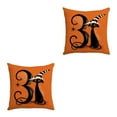 thumbnail image 3 of Maytalsory Breathable Halloween Pillow Cover For Refreshing Touch To Living Space Polyester New Halloween Throw Pillow Cover XM275-1 2Set, 3 of 6