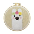 thumbnail image 2 of jifeng Punch Needle Starter Kits Embrodiery Hoop with Punch Pen Hand Craft Alpaca, 2 of 8