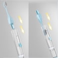 thumbnail image 2 of GlamEssence 3 In 1 Portable Travel Toothbrush With Travel Case And Extra Soft Bristles And Built-in Refillable Toothpaste Tube, 2 of 6