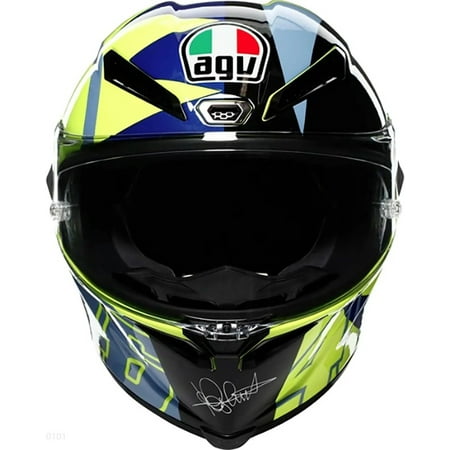 AGV Pista GP RR Soleluna 2022 Motorcycle Helmet Blue/Black MD