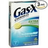 Gas-X Chewable Tablets-Peppermint Creme-18 ct. (Pack of 3)