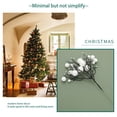 thumbnail image 2 of Guirnalda de Navidad Inteprter Bayas artificiales Decoración de hogar Sala de estar Boda, 2 of 6