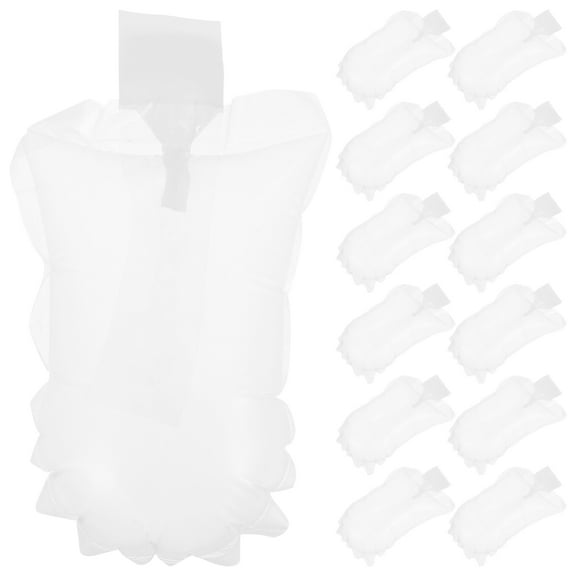MLINS 100Pcs Clear Plastic Inflatable Air Bags for Packaging Protector Cushion Blocking