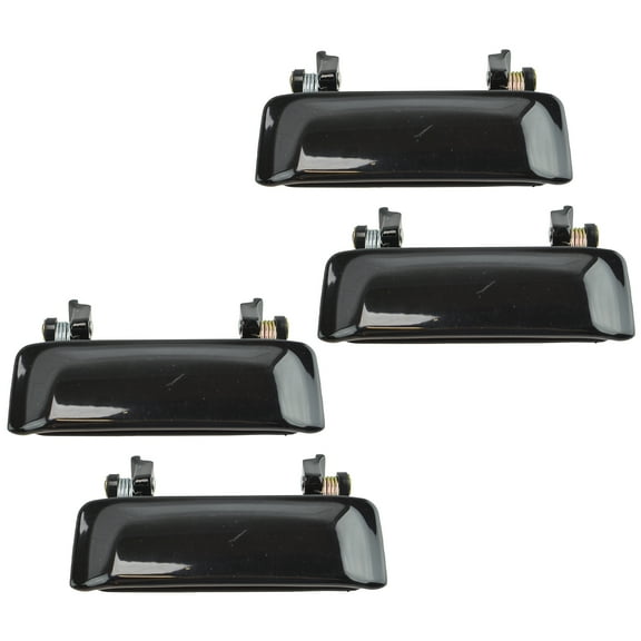 TRQ Metal Outer Outside Exterior Door Handle Set of 4 for Explorer Mountaineer DHA36580