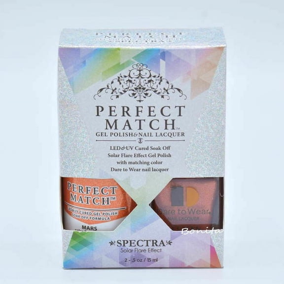 Lechat Perfect Match Spectra Gel  Lacquer Mars 0.5 oz SPMS08