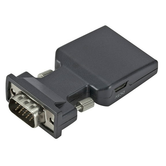 Built-in VGA Input To HDMI Output Adapter with Audio Male VGA to Female HDMI Converter Laptop to TV