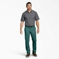 thumbnail image 4 of Dickies Men's Slim Fit Tapered Leg Multi-Use Pocket Work Pants, Lincoln Green, 34 X 34, 4 of 5