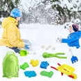 thumbnail image 4 of Kit para hacer bolas de nieve HUOGUO, juguetes de nieve de invierno para niños, 10 unidades, 4 of 5