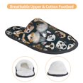 thumbnail image 3 of Fotbe Dogs Pantuflas Peludas para Mujer con Estampado, Zapatillas de Peluche, Zapatos de Invierno para Casa, Uso Interior y Exterior-Medium, 3 of 8
