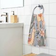 thumbnail image 3 of Yayeee 100% Cotton Hand Towels for Bathroom 16" x 28" Soft Absorbent Kitchen Towel, Gray Llama Pattern, 3 of 7