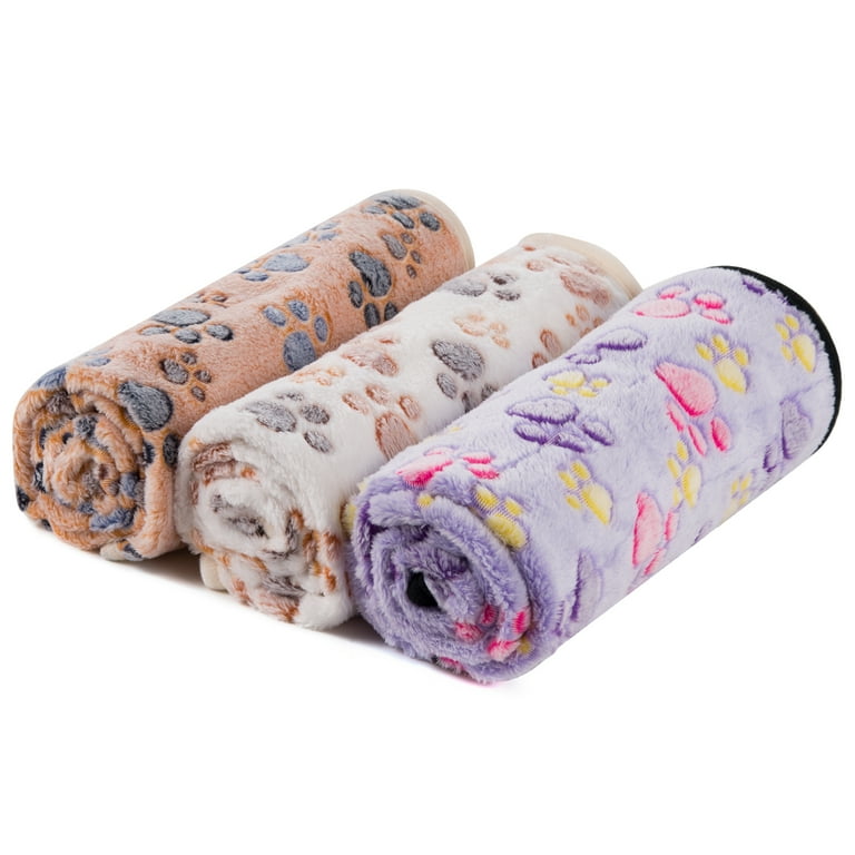 Pack of puppy blankets sale