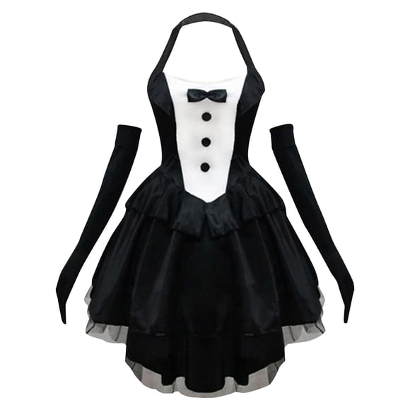 Disfraz de sirvienta encantadora para mujer, disfraz de animación japonesa, ropa para mujer, juego de rol