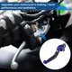 thumbnail image 3 of Palancas de freno y embrague cortas y largas para Yamaha WR125X 2009-2015, palanca de freno ajustable de motocicleta, aleación de aluminio, cabeza azul, mango negro, 3 of 6