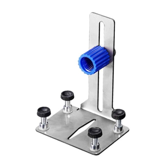 Soporte de nivel montado en la pared, universal, fácil de instalar Soporte de nivel infrarrojo engrosado de acero inoxidable plateado portátil